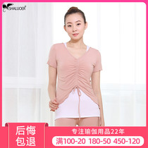 2021 yoga women Autumn New loose modal short sleeve professional fitness yoga clothing sports suit women