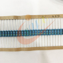 1W accuracy 1% 0 47R 0 5R 0 56R ohm color ring plug-in metal resistance