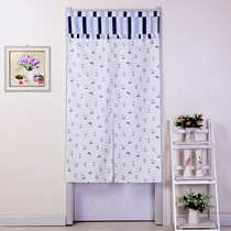 Gulaiya cloth garden curtain wind water curtain partition curtain bathroom bedroom kitchen half curtain Japanese curtain