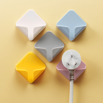 Power plug adhesive hook strong hook non-perforated and non-marking multifunctional kitchen appliance hook adhesive hook Holder
