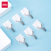 Strong adhesive hook strong adhesive paste Wall Wall wall hanging load-bearing kitchen hook no trace paste door rear hole-free hook