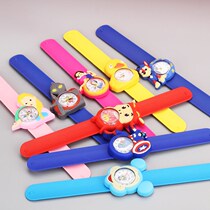 Toy Watch Children Electronic Jelly Table Clapping Watch Cartoon Society Human Boy Girl Kindergarten Gift