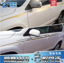 09-13 RAV4 body colour bar retrofit Decorative Sticker Special Car Stickup Waist Line Pull Appliaca