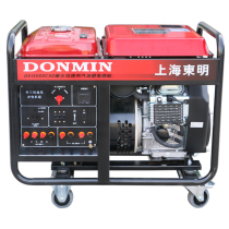 Dongming DONNMIN Double-cylinder 12KW single three-phase portable emergency petrol generator DMDS15000CXD-GT
