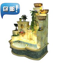 a Large fish pond European water fountain Home decoration Living room Balcony office water feature lucky ornament craft