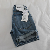 Flying Island Fashion and age - reducing factory womens high - waist shorts wide - legged straight - bowl jeans summer new tide