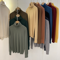 Lolora high-neck cashmere sweater womens autumn 2021 New Wild slim slim top long sleeve sweater