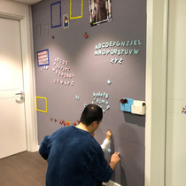 Magwall Magnetic Blackboard Wall Sticker Children Home Magnets Graffiti Wall Magnetic blackboard with magnetic chalk blackboard