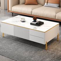 Light extravagant tea table Living room Home White TV cabinet Composition minimalist modern day cabinet new Nordic small family style tea table