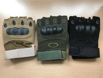 Special sports outdoor half-finger gloves Mens tactical military fan Riding fighting mountaineering fitness fingerless gloves Autumn and winter