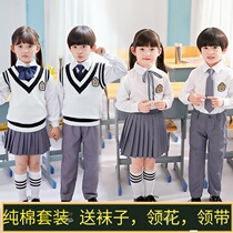 Childrens school uniform Suit Kindergarten College Wind Class Clothes Elementary And Middle School Students Great Choir Poetry Recital Performance Clothing