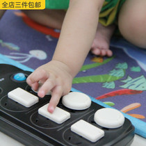 Two-hole three-hole socket protective cover child anti-shock Jack safety plug baby power plug shielding cover