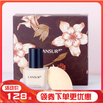 Lanther to moisturize flawless satin light powder bottom cream controlled oil flawless bb cream matte powder bottom liquid