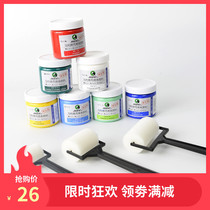 Marley acrylic pigment set children cardboard house diy hand painting coloring toddler handmade small box safe