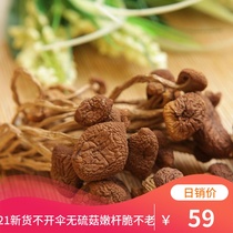 Gutian farmhouse tea tree mushroom dry goods do not open umbrellas 500g Gutian specialty fungus tea mushroom wild tea tree mushroom dry goods