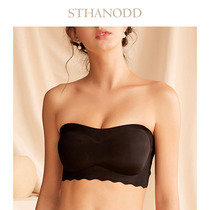 Bigano new bra suit underwear one piece non-slip spring and summer women invisible streak sexy gathering beautiful back