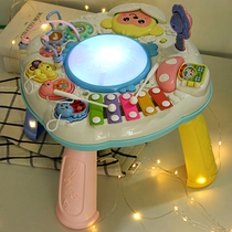 Childrens early education game table multifunctional puzzle baby learning baby toy table 1 year old six months 12 boys 3