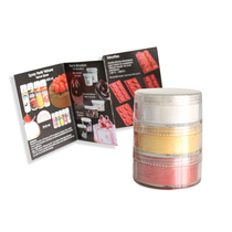 (Special clearance) dr Toner food pigment pearl powder glitter fluorescent Starry Sky three-color combination 24g