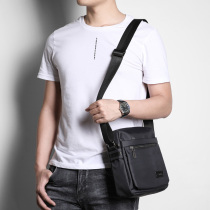 Zina ZZINNA shoulder bag mens casual business Oxford cloth oblique 2 satchel vertical mens bag sports small backpack