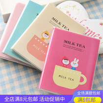 Japan Korea creative stationery wholesale small cute cartoon fresh thickened diary small book notebook notepad