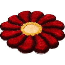 European-style sun flower round bedroom living room bedside front hanging basket computer swivel chair Childrens cartoon wedding floor mat carpet