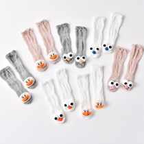 Childrens socks summer thin baby not leg bread people Season air conditioning room cotton socks socks baby knee long tube