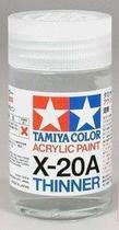 Tamiya 81030 X-20A Propylene water-based paint thinner solvent 46ml