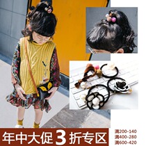 (In the middle of the year does not return do not change) childrens rubber band Hairband girl hair accessories hair cord rubber band headdress