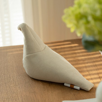 MRLAZY mobile phone stand pigeon car interior ornament ornament thermostatic plant seed small hand warmer net red gift