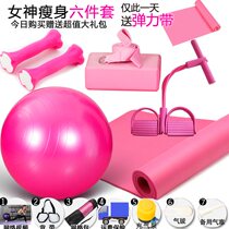 Stretch rope stretch belt Yoga equipment set combination Three-piece pump Balance ball roller Blue tension device