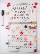 Refrigerator stickers Note message board Magnetic Magnetic post-it notes Monthly plan stickers Calendar small blackboard stickers ins
