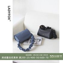 Summer new advanced sensational style retro genuine leather armpits with women single shoulder bag soft leather calf leather bag French stick bag