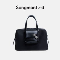 Songmont small cuan series nylon leather commuter bag designer new high-capacity travel travel bag