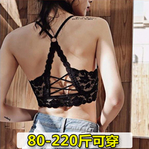 Large code lingerie woman 200 catty weight mm collection of auxiliary milk coalage anti-sagging upper toadjust type large breasted bra large cups