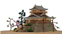 Japanese original WoodyJOE hand-assembled 1 to 150 pill Ganggang city mortise tenon and tenon structure model new