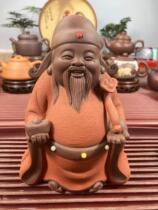 Play in straight Play drain Purple Sand Pendulum Money God Pure Handmade Refined Strokes Of Money