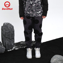 DEVIL NUT Tide brand demon 21 autumn and winter New Men and women couples loose casual trousers love Tokyo ATO ATO ATO