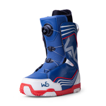 WS Veneer Ski Shoes Almighty Full Territory Flat Flower Engraving Slip Wire Clasp Quick Wear Single Board Shoe Veneer Ski Boot