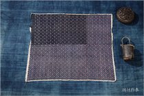 Old embroidery brocade quilt face hand-woven brocade 73 * 61cm A- 224