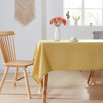 Table Cloth Cotton Linen Pure Color Minima Home Ins Linen Coarse Linen Nordic Dining Cloth Tea Table Cloth Rectangular Dining Table Geb