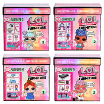 Genuine Lol Surprise Doll Emulation Furniture Suit DIY Fashion Scene Series Paired With Home Girl Toys