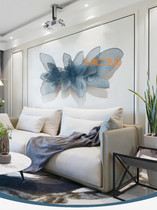 Light luxury background Wall Wall Wall decoration model room living room wall creative three-dimensional iron pendant decoration