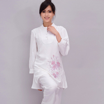 Strong Hui 1186 Spring and Autumn New Womens Zen Suit Cotton and Hemp Yoga Coach Clothing More Tai Chi Set