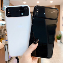 Apple X phone case iPhone11Pro black and white Xs Max ultra-thin iPhoneXR anti-drop 6S cover 8plus male iPhoneX female 8 new 7P net red