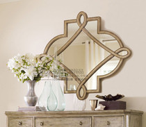 American porch decorative mirror living room sofa background wall wall mirror toilet mirror cosmetic mirror custom