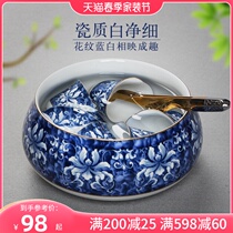 Cup Handwashing Painted Green Flower Porcelain Tea Wash ceramic washed Gongfu tea Tea Dao Spare Parts Pen Wash Black Pottery number Tea Bowl