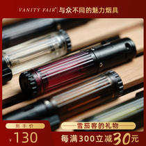 VANITY FAIR straight rushing windproof lighter outdoor creative personality inflatable grinding wheel lighter cigar lighter