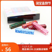 Japan Des art colorful mixed color crayon Monet color crayon children pastel strip 5