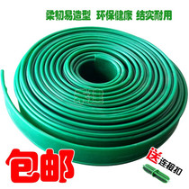 Landscaping grass and stone isolation belt Park Square root partition with grass and stone isolation belt tape sale