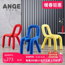 Chair Creativity Talks Chair Home Casual Ins Single Personality Net Red Dining Chair Photography Stools